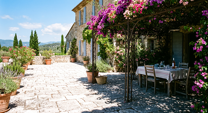 protéger terrasse chaleur canicule pergola